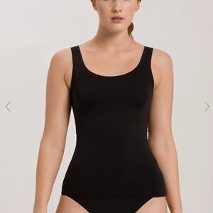 Hanro Round Neck Tank Top - Black